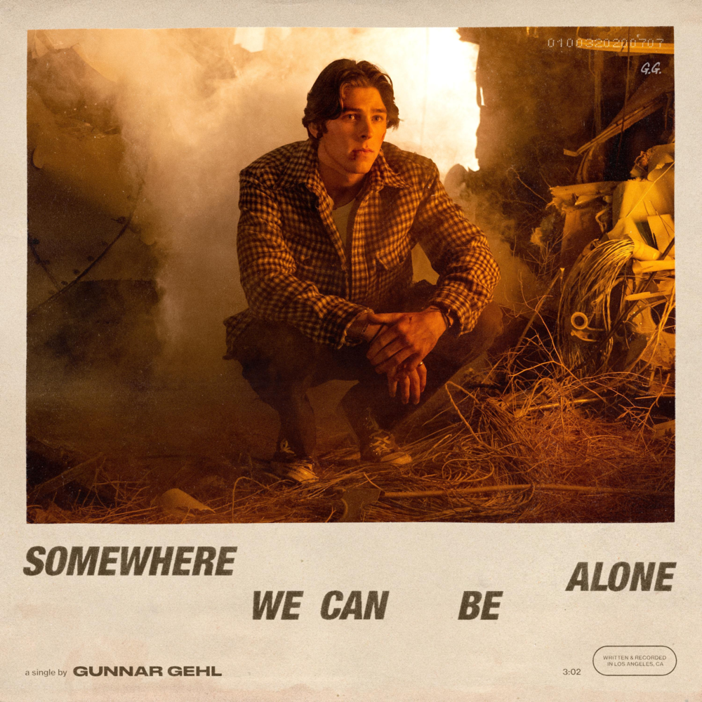 Album cover art for "Somewhere We Can Be Alone" by GUNNAR