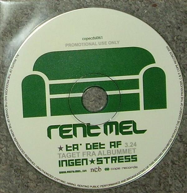 Album cover art for "Ta’ Det Af" by Rent Mel