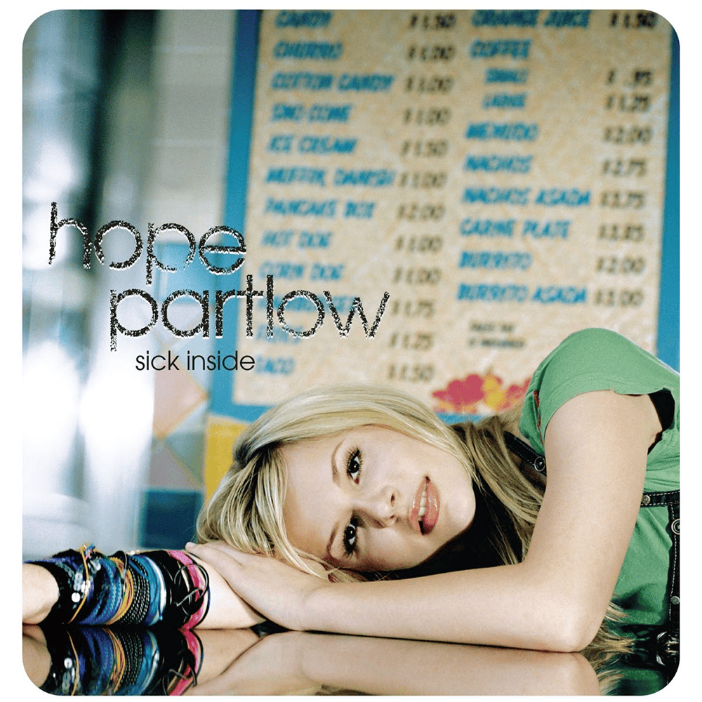Album cover art for "Sick Inside" by Hope Partlow