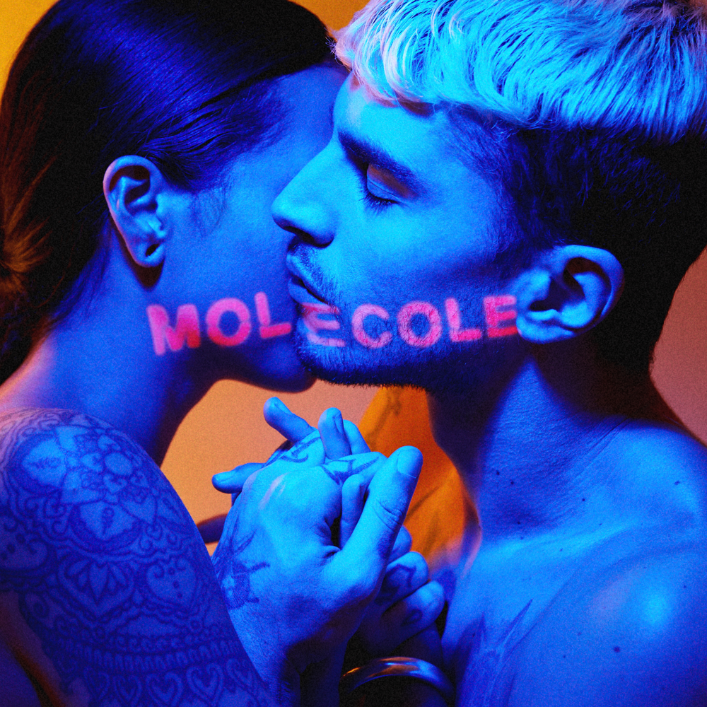 Album cover art for "Molecole" by Axos