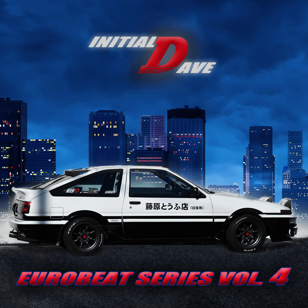 Album cover art for "Initial D Hell (Hell Mix)" by Dave Rodgers