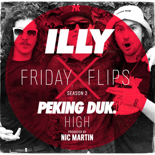 Album cover art for "High" by Illy