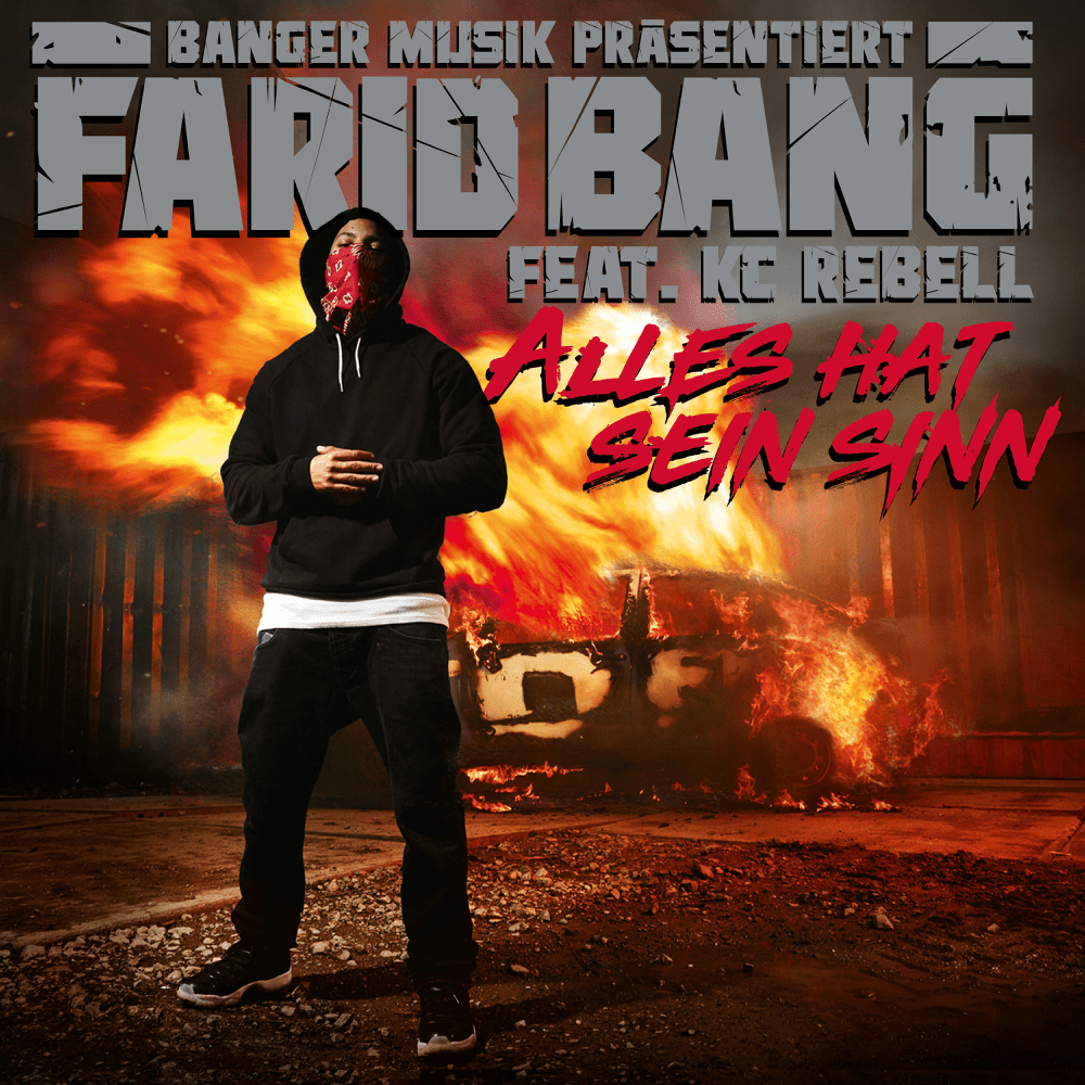 Album cover art for "Alles hat sein Sinn" by Farid Bang & KC Rebell