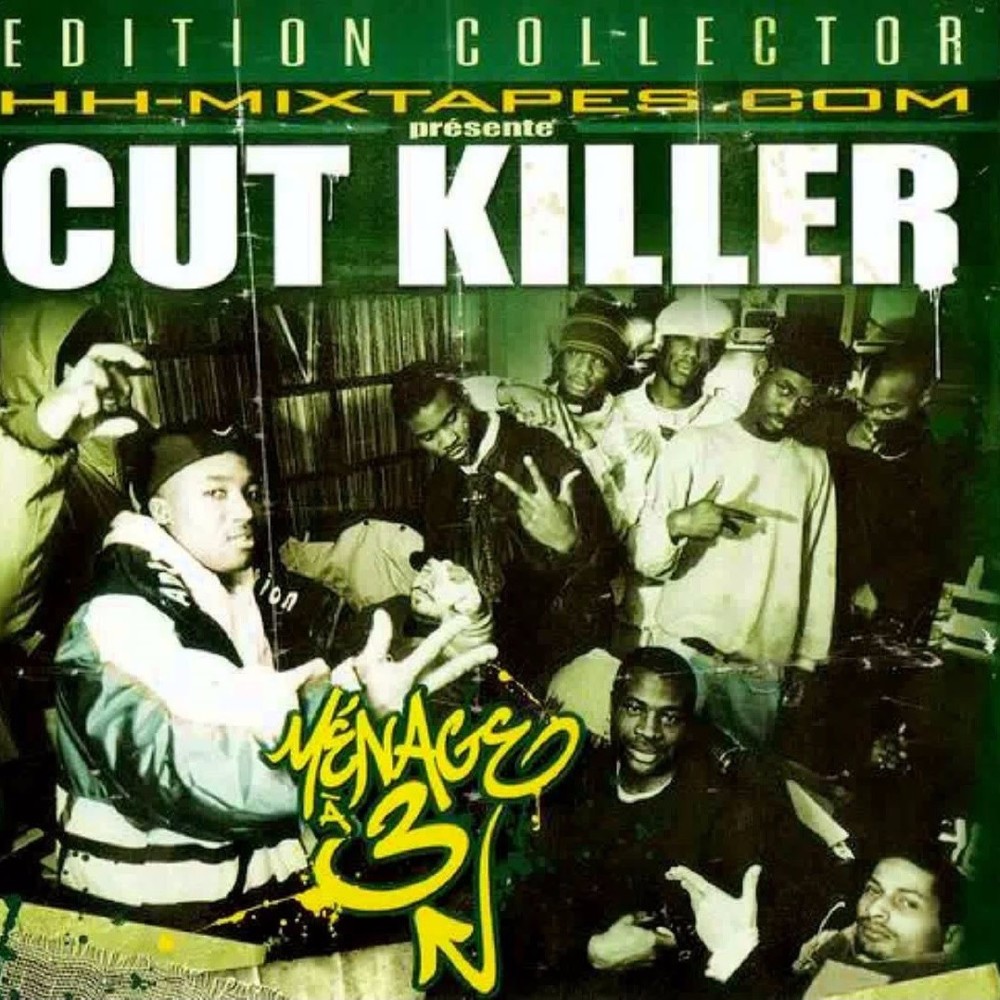Album cover art for "Prise d’otage" by Cut Killer & Ménage à 3