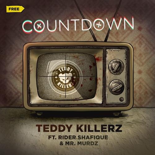 Album cover art for "Countdown" by Teddy Killerz & Mr. Murdz & Rider Shafique