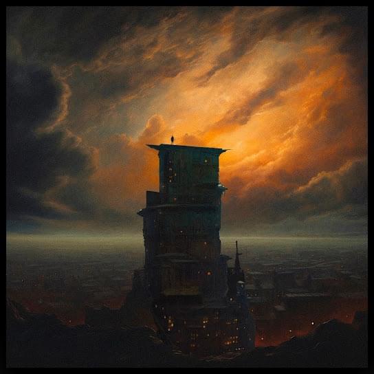 Album cover art for "au sommet de ma tour" by Lonepsi