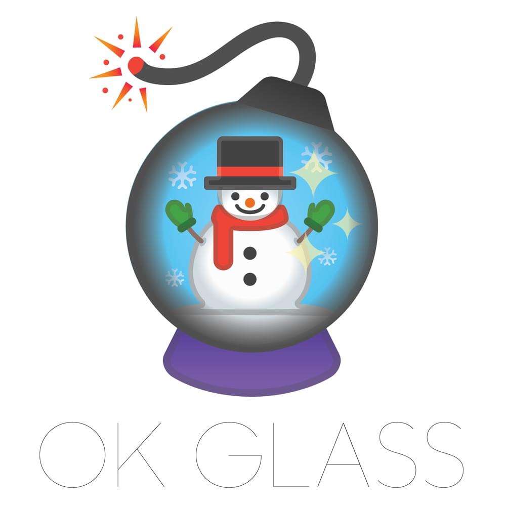 Album cover art for "Christmas Car Bomb" by OK Glass