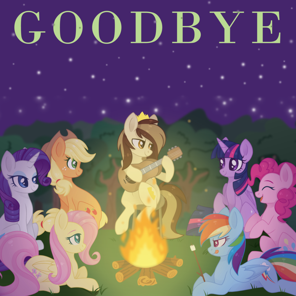 Album cover art for "Goodbye" by PrinceWhateverer