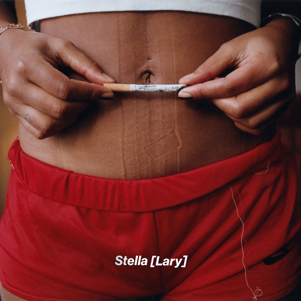 Album cover art for "STELLA" by LARY