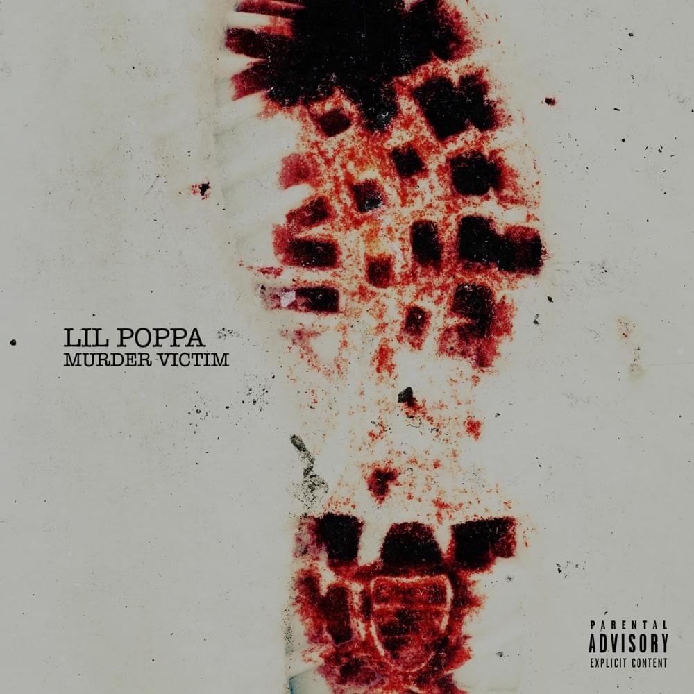 Album cover art for "Murder Victim" by Lil Poppa