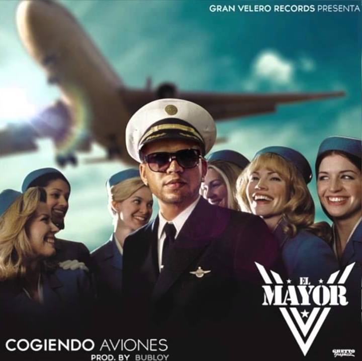 Album cover art for "Cogiendo Aviones" by El Mayor Clásico