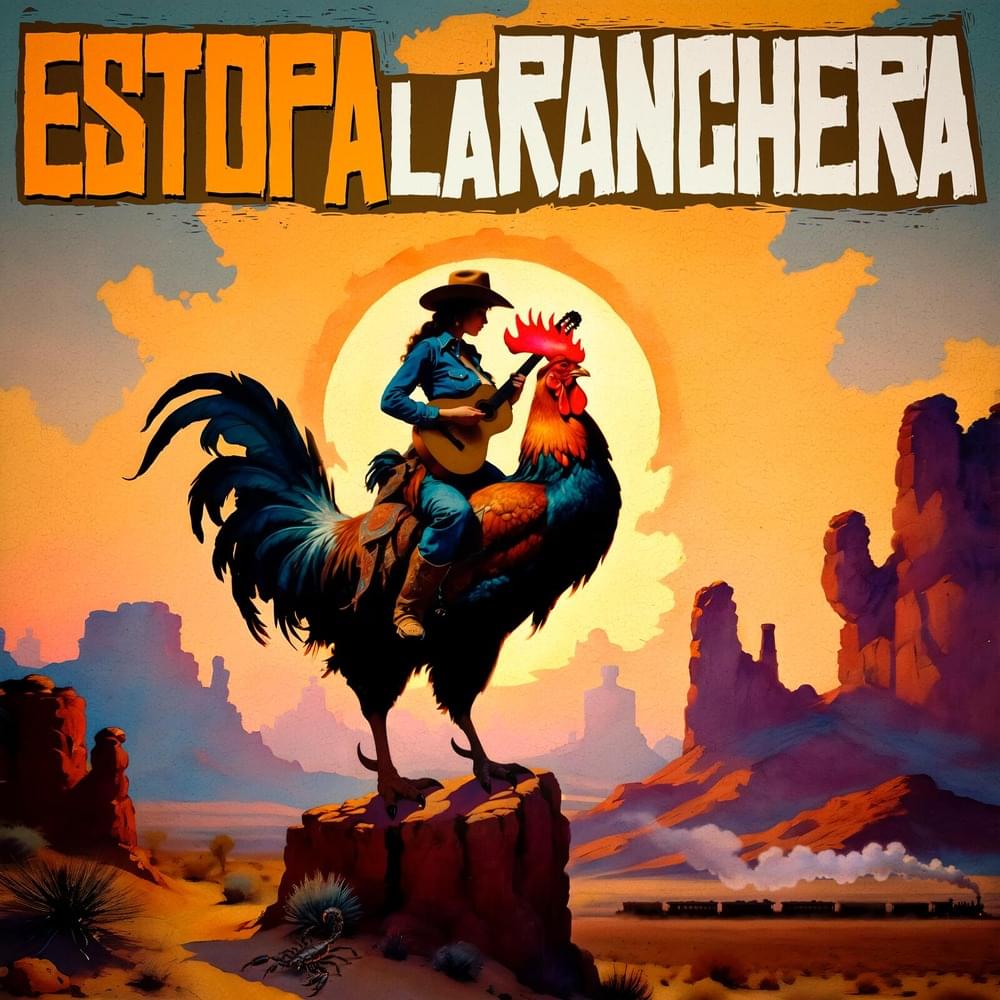 Album cover art for "La Ranchera" by Estopa
