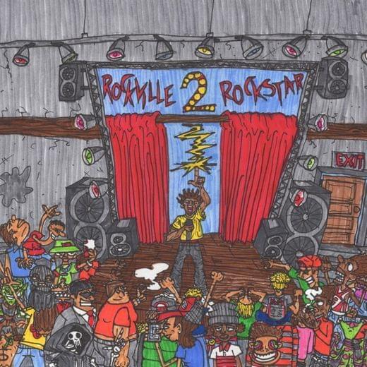 Album cover art for "Rockville" by Lil Xelly