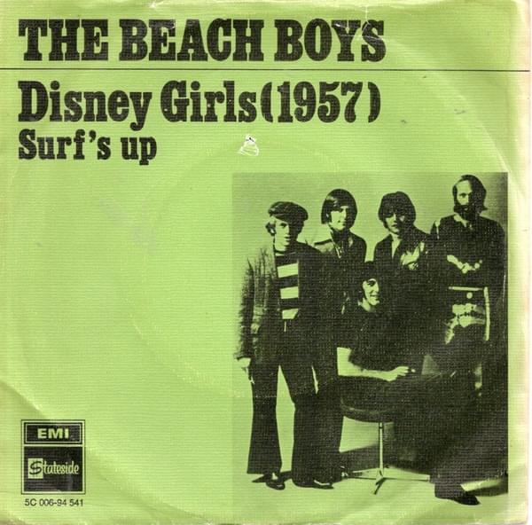 Album cover art for "Disney Girls (1957)" by The Beach Boys