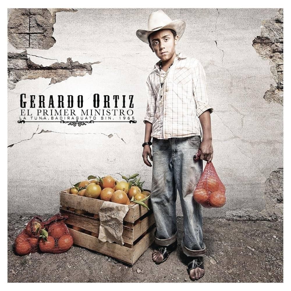 Album cover art for "Dámaso" by Gerardo Ortiz