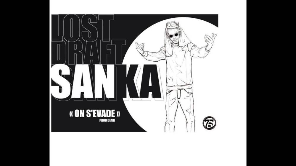 Album cover art for "On s’évade" by Sanka