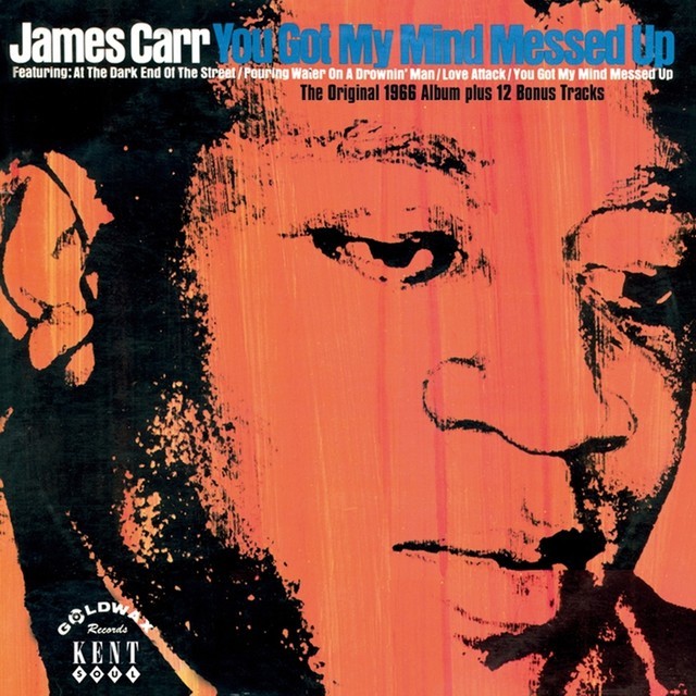 Album cover art for "Pouring Water on a Drowning Man" by James Carr