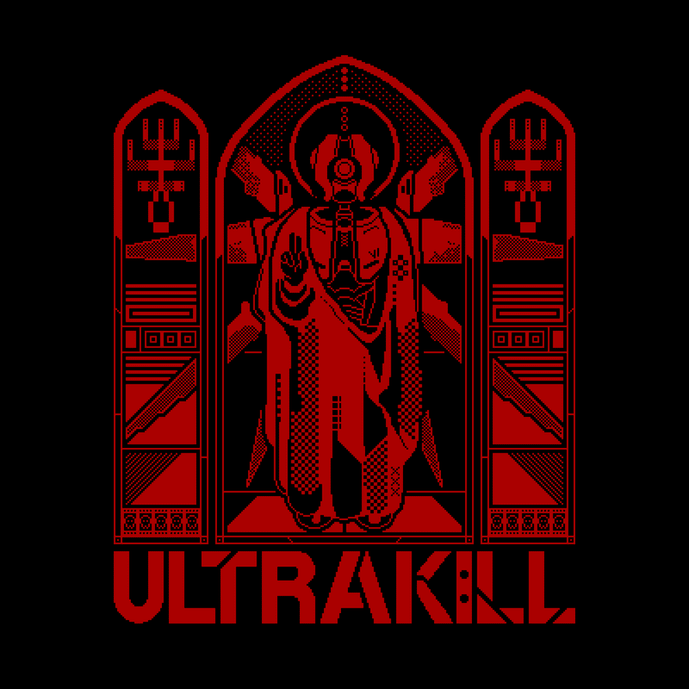 Album cover art for "Tenebre Rosso Sangue (ULTRAKILL Original Game Soundtrack)" by Keygen Church