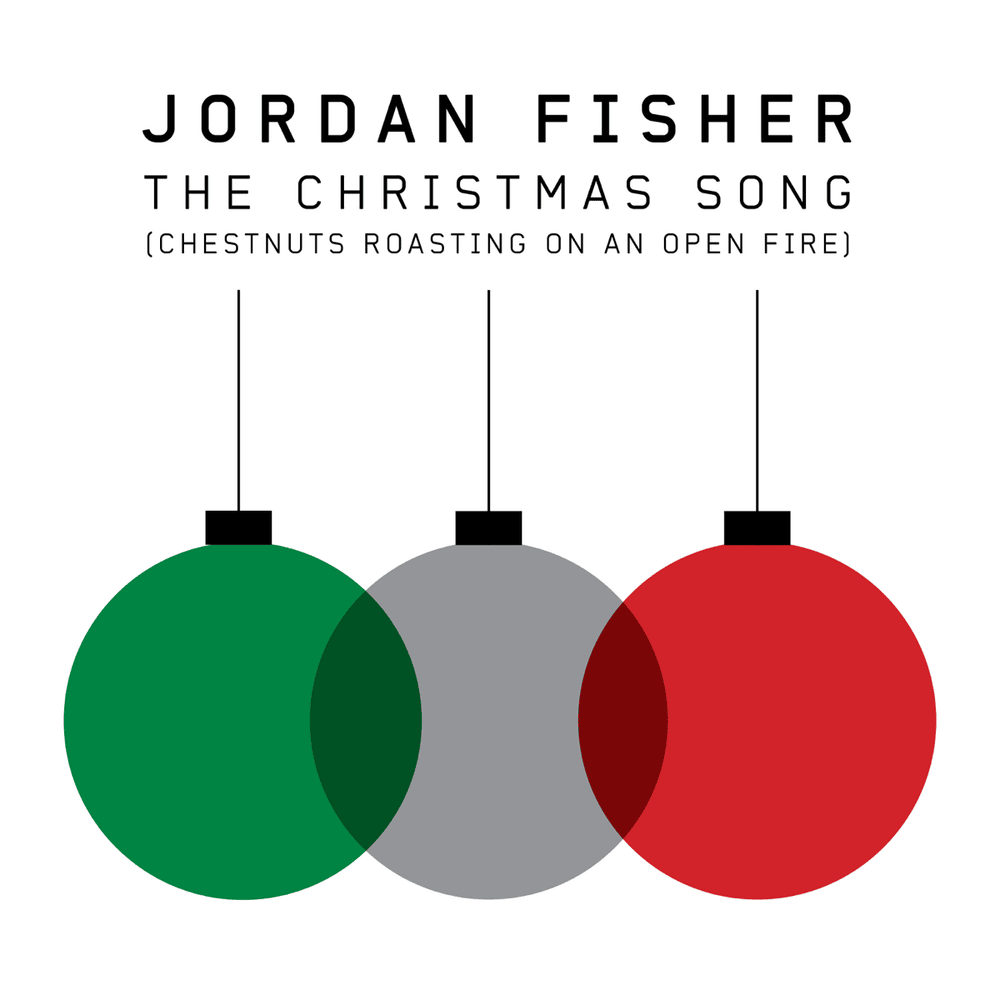 Album cover art for "The Christmas Song (Chestnuts Roasting on an Open Fire)" by Jordan Fisher