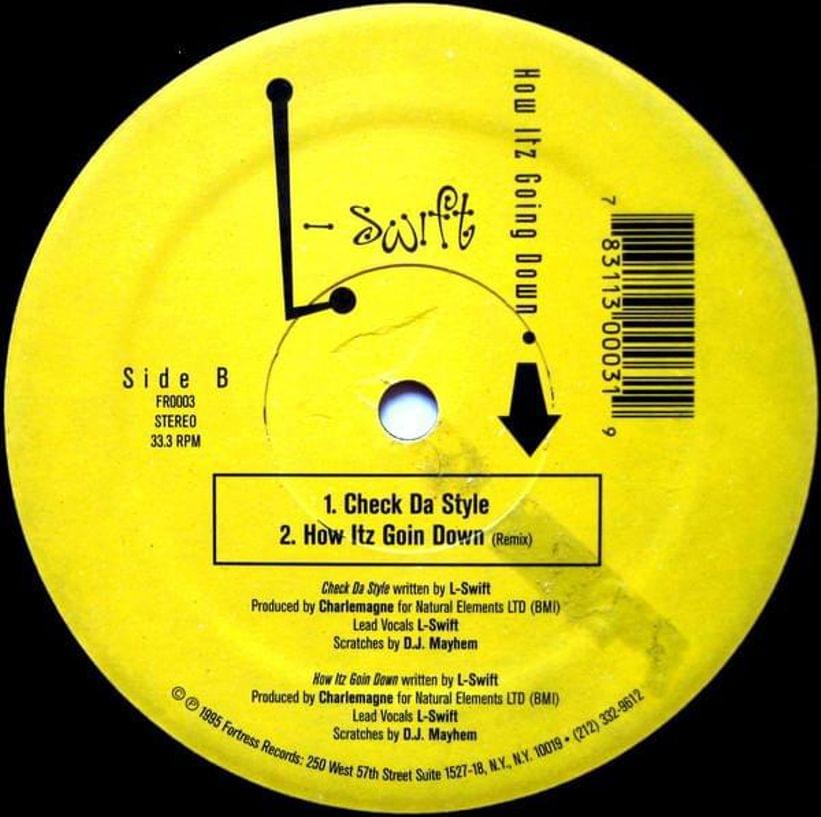 Album cover art for "Check Da Style" by Natural Elements