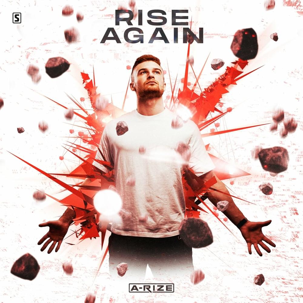 Album cover art for "Rise Again" by A-RIZE (Hardstyle)