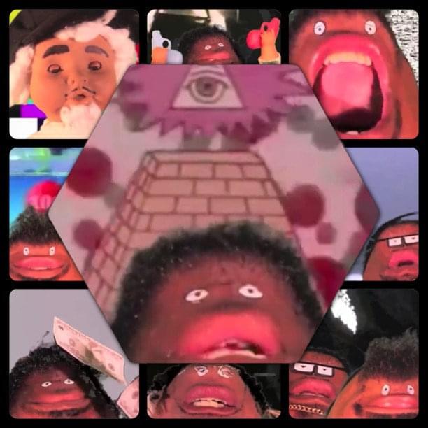Album cover art for "Greene Eyes" by Quelle Chris & Tanya Morgan & Cavalier & Fresh Daily
