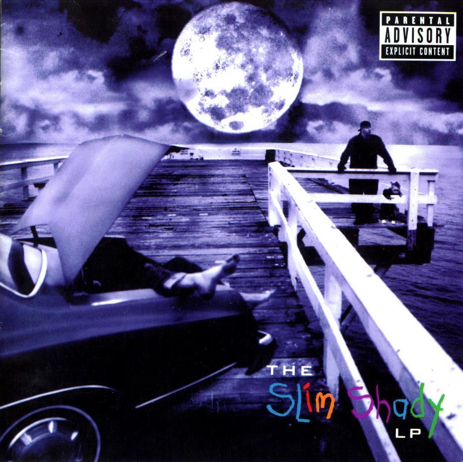 Album cover art for "The Slim Shady LP Review" by swinelord