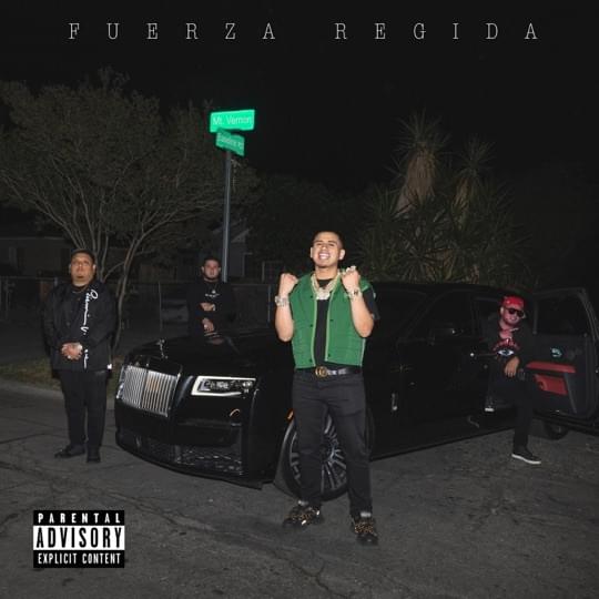 Album cover art for "El Blontezon" by Fuerza Regida & Lenin Ramírez