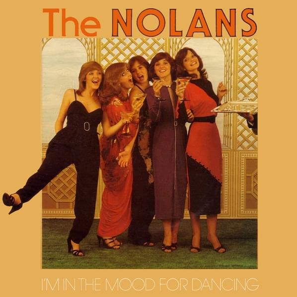 Album cover art for "I’m In The Mood For Dancing" by The Nolans