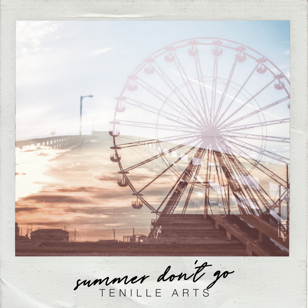 Album cover art for "Summer Don’t Go" by Tenille Arts