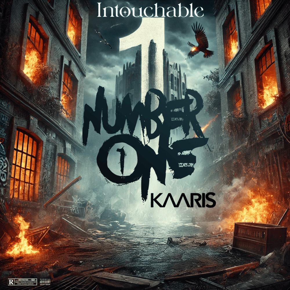 Album cover art for "Number One" by Intouchable & Kaaris