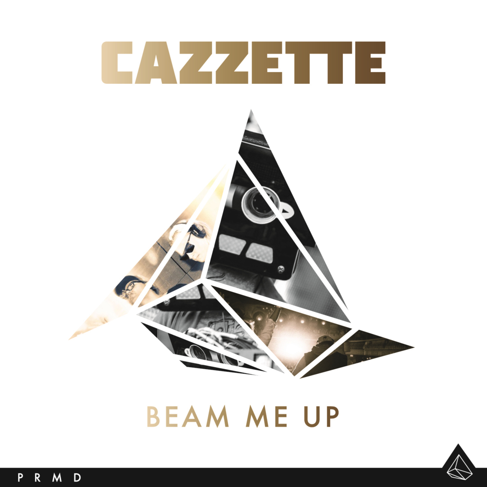Album cover art for "Beam Me Up" by CAZZETTE
