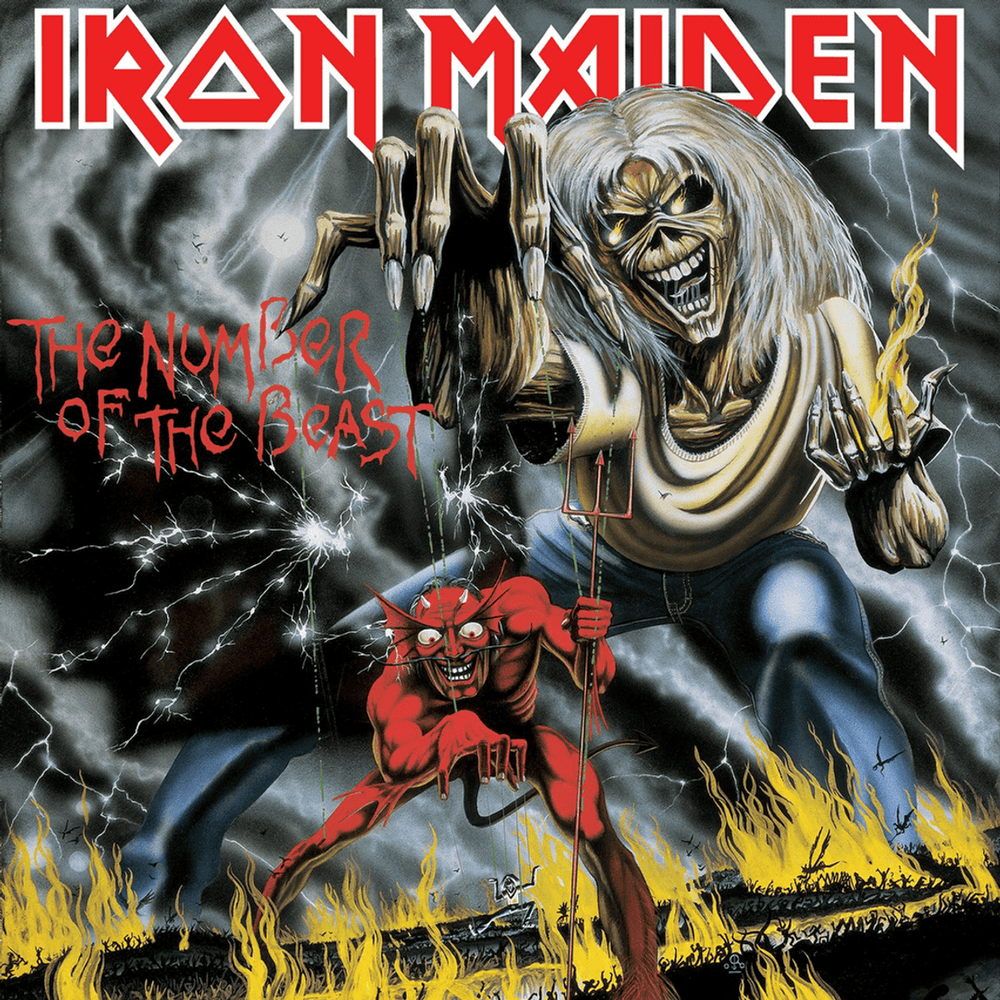 Album cover art for "Children of the Damned" by Iron Maiden
