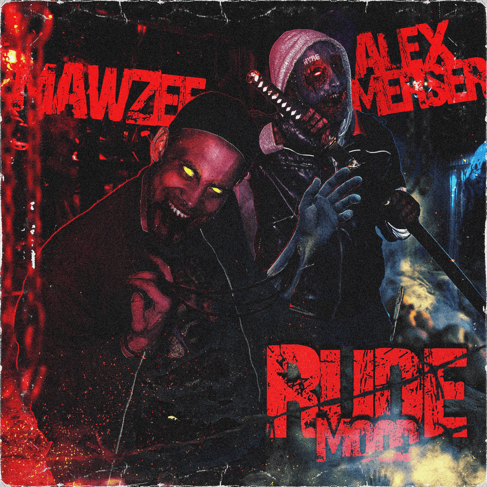 Album cover art for "Rude Mood" by MAWZEE & ALEXMERSER