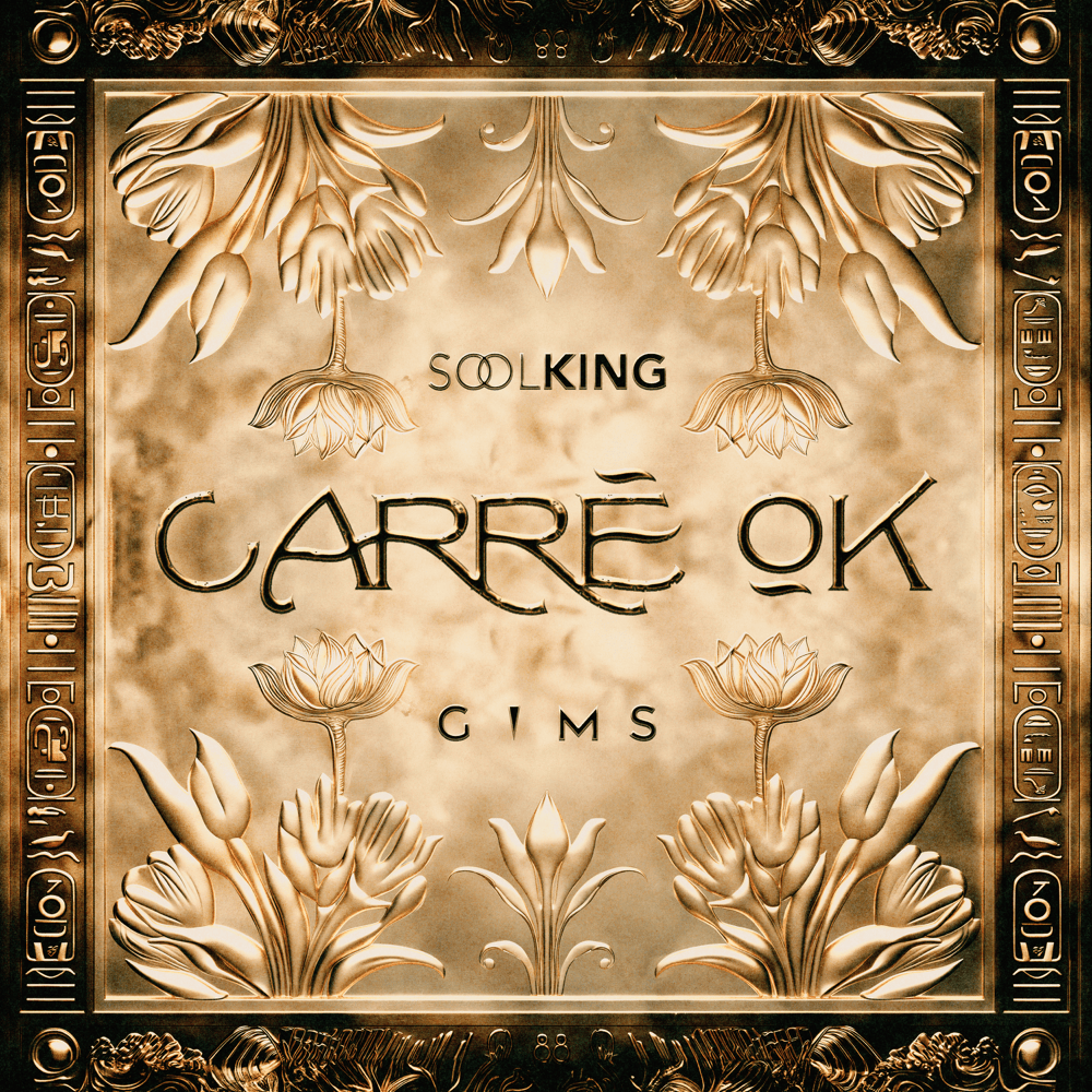 Album cover art for "CARRÉ OK" by Soolking & GIMS