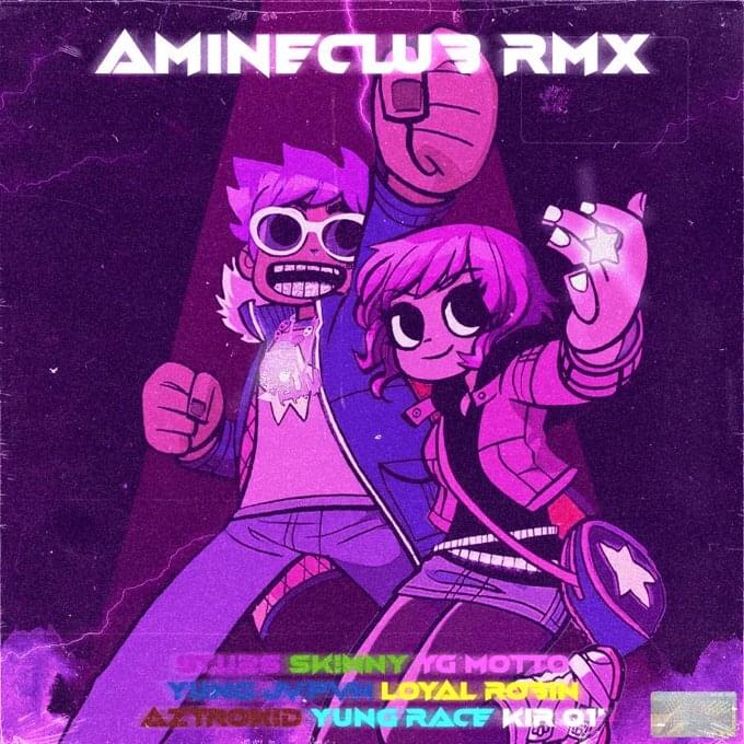 Album cover art for "Amineclub (Remix)" by Stu26 & Yung Racee & Aztrøkid & Loyal Robin & Yung Jvpvn & YG Motto & Kir 01' & SK!NNY (CL)