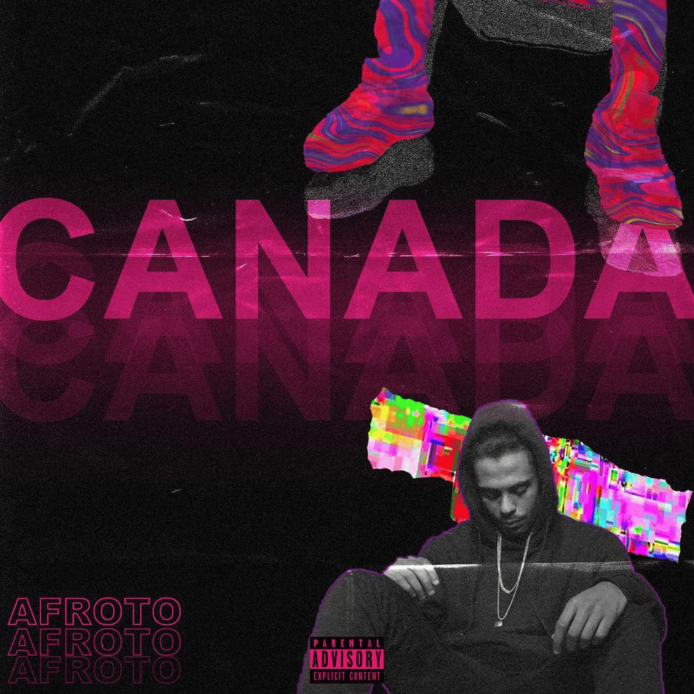 Album cover art for "Canada - كندا" by Afroto - عفروتو