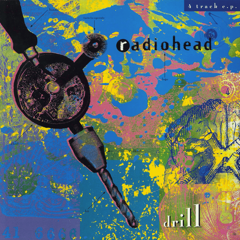 Album cover art for "Thinking About You (Drill Version)" by Radiohead