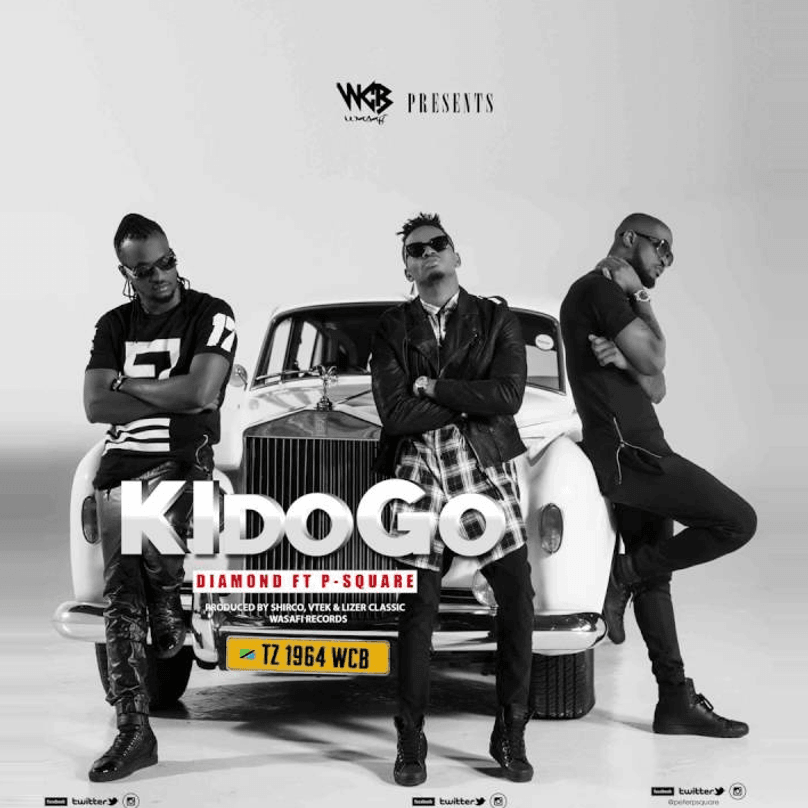 Album cover art for "Kidogo" by Diamond Platnumz & P-Square