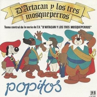 Album cover art for "D´Artacán y Los Tres Mosqueperros" by Popitos