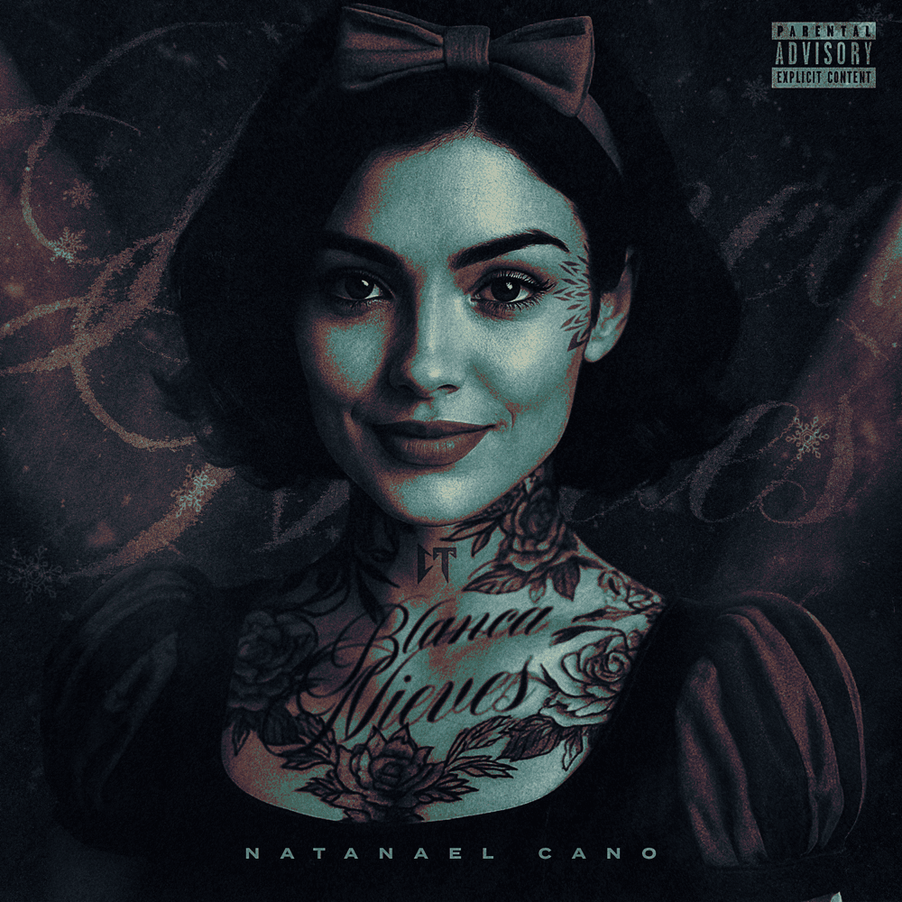 Album cover art for "Blancanieves" by Natanael Cano