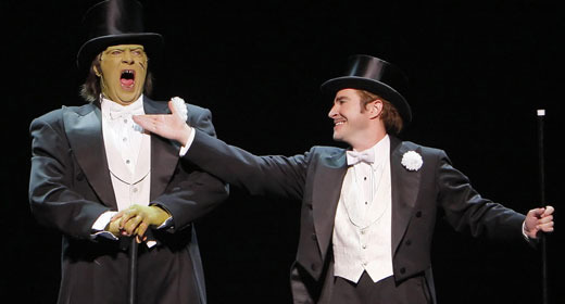 Album cover art for "Puttin’ on the Ritz" by Mel Brooks & Shuler Hensley & Roger Bart