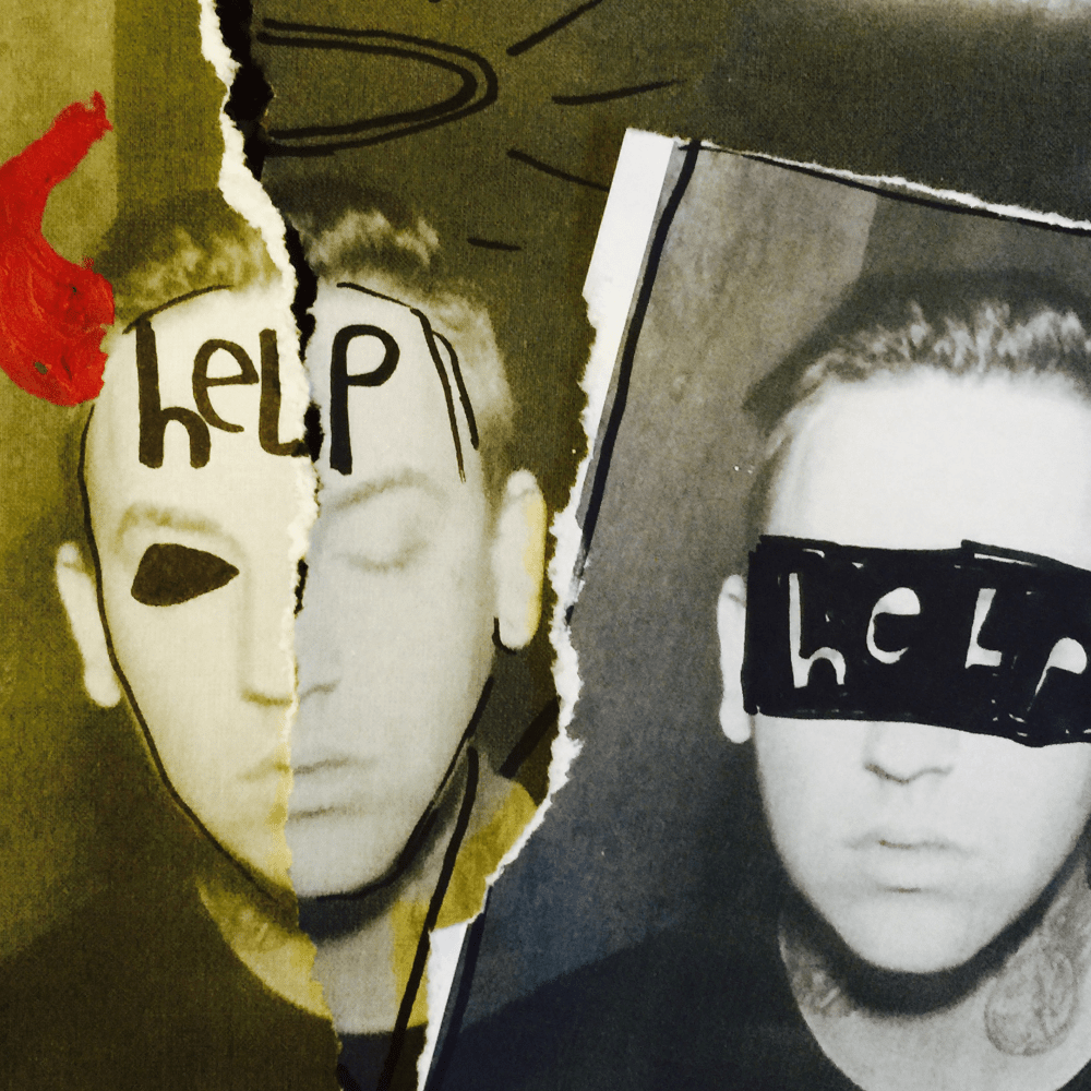 Album cover art for "slide thru" by blackbear & jerry_good