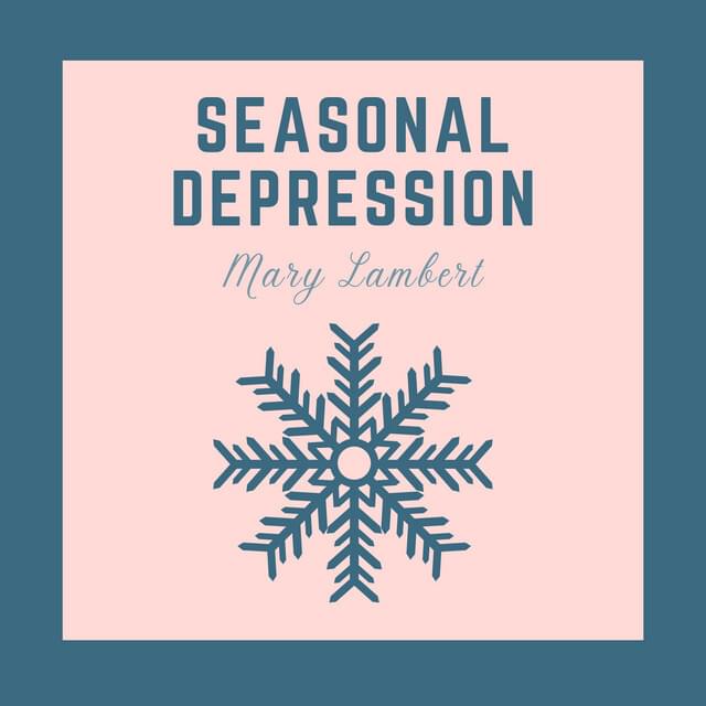 Album cover art for "Seasonal Depression" by Mary Lambert