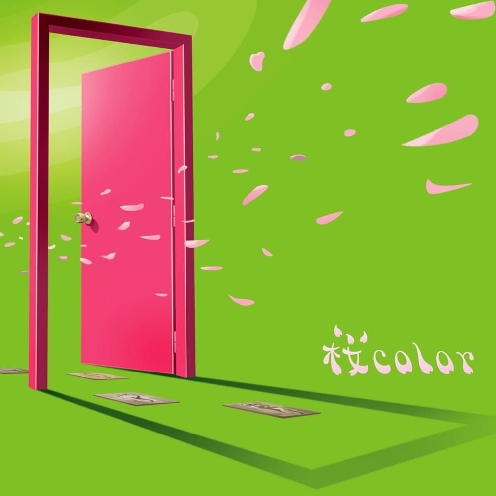Album cover art for "桜color (Sakura Color)" by GReeeeN