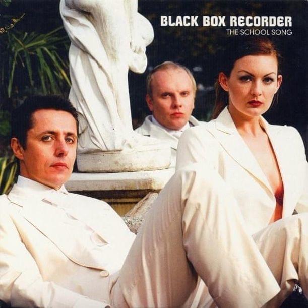 Album cover art for "The School Song" by Black Box Recorder