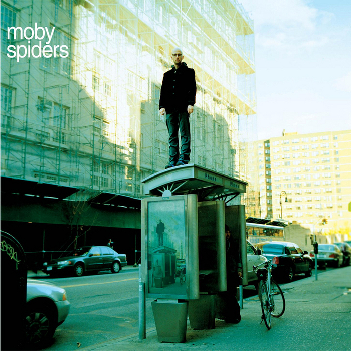 Album cover art for "Spiders" by Moby