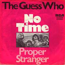 No Time by ​The Guess Who