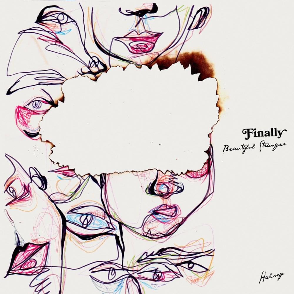 Album cover art for "Halsey - Finally // beautiful stranger (Türkçe Çeviri)" by Genius Türkçe Çeviriler