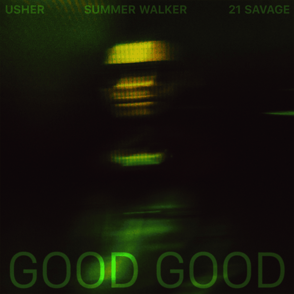 Album cover art for "Good Good" by USHER